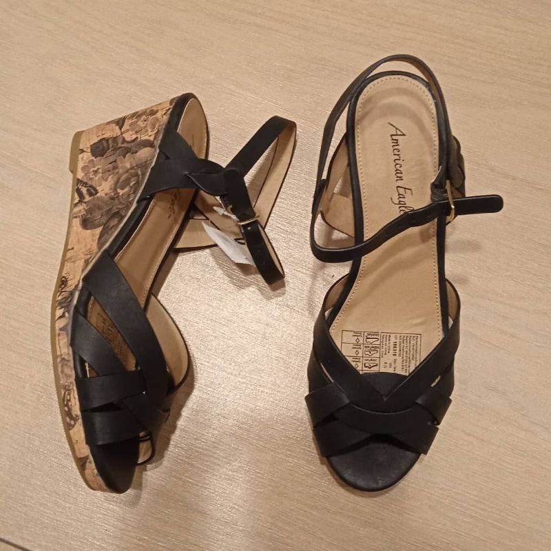 American Eagle Tippi negro mujer cu as sandalias Shopee Colombia