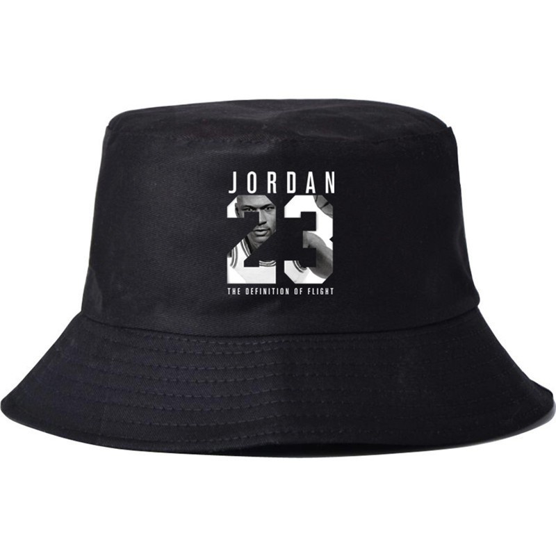 Topi Nelayan Moda Unisex Sombrero De Cubo Jordan No . 23 Mancing