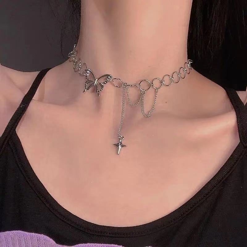 Collar De Borla Con Perlas De Concha Y Cadena De Plata 925 — Longitud Ajustable (39 Cm + Extensión 5 Cm), Diseño Versátil Para Uso Diario