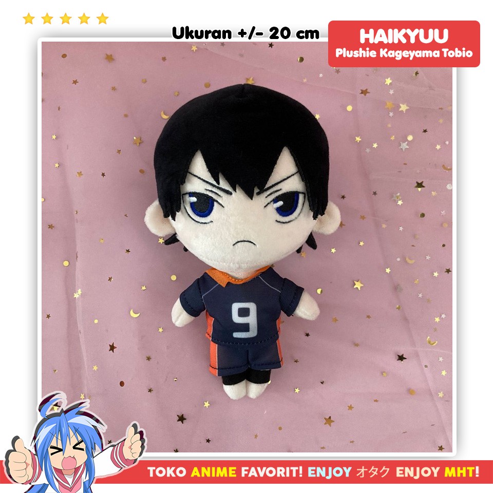 Set 8 Figure Haikyuu!! In PVC – Versione Q (10 Cm) – Personaggi: Hinata, Kageyama, Nishinoya, Tsukishima, Kenma, Osamu, Atsumu, Oikawa