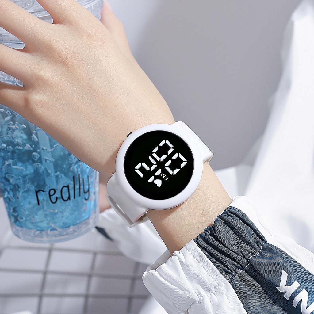 SW Caucho DIGITAL de goma deporte LED relojes hombres mujeres pareja SEGI importacion M147 Shopee Colombia