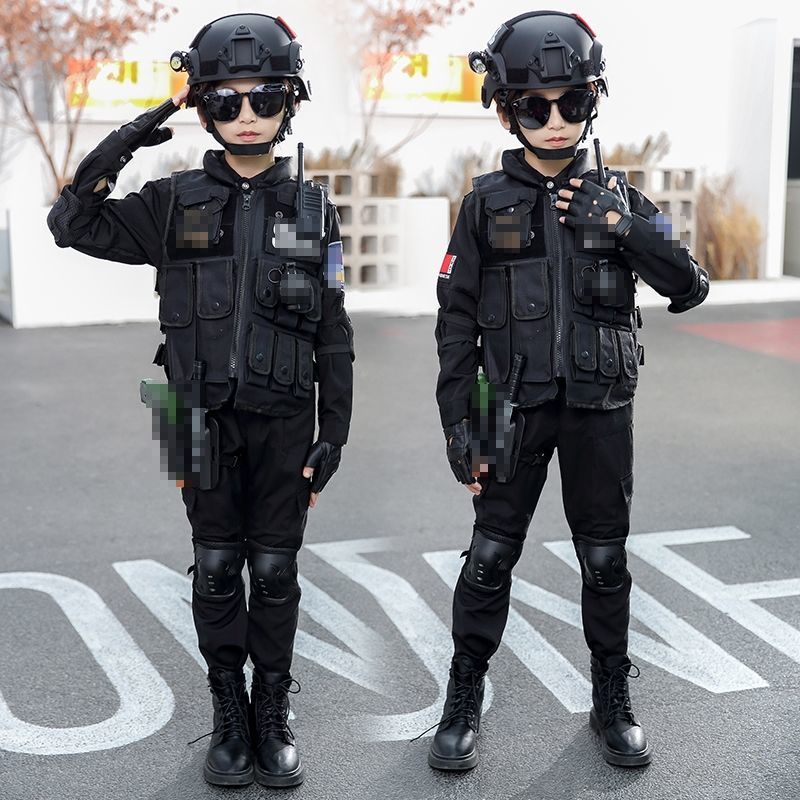 Disfraz Policía con Chaleco Antibalas