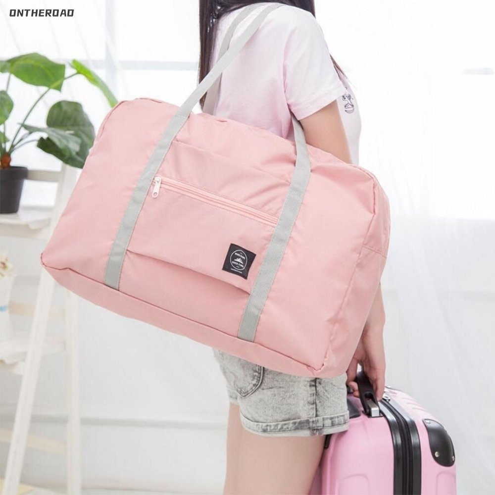 Bolsas de viaje grandes y plegables para mujer, bolsos de equipaje