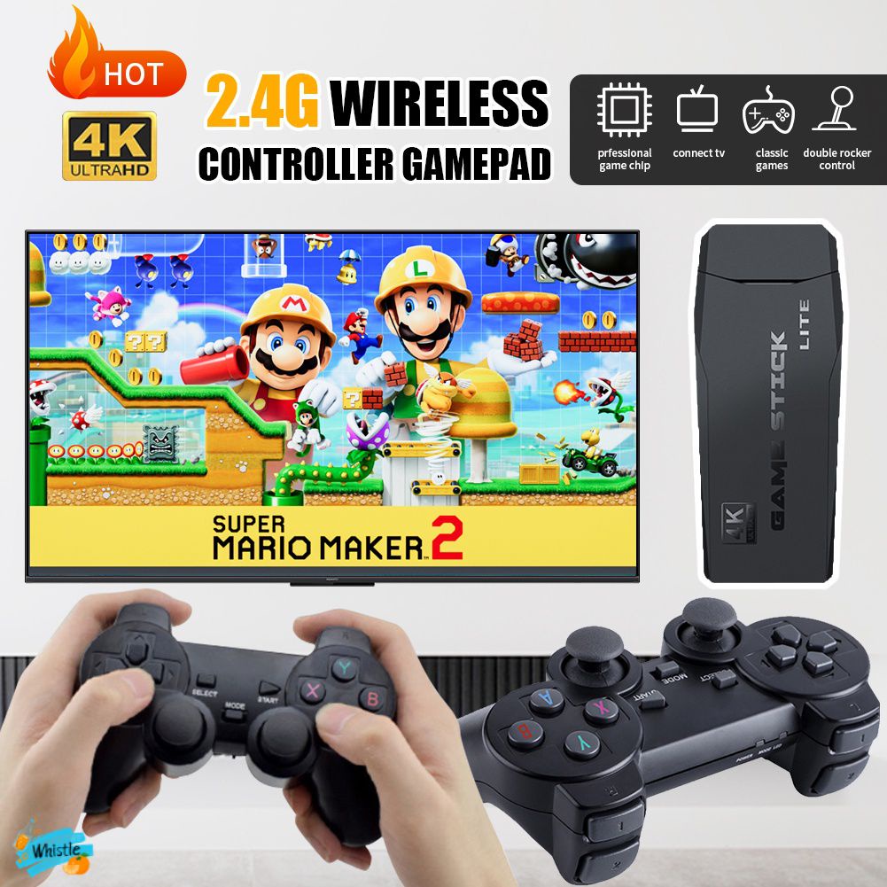 Consola Retro Arcade - 3000 Juegos Retro - 2 Controles - Mario