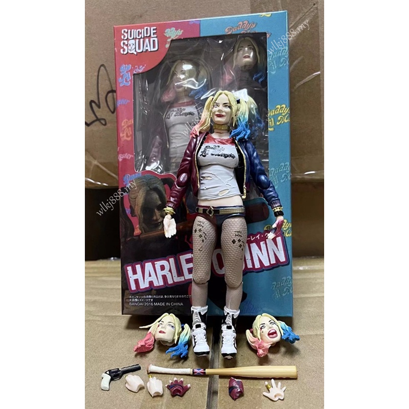 SHF Escuadr n Suicida Harley Quinn Joker NECA Figura De Acci n Juguetes Modelo Mu ecas