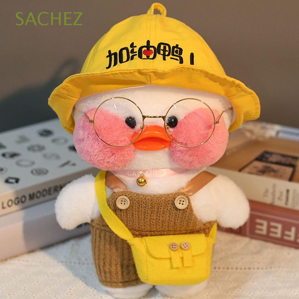 LALAFANFAN Cute Duck Plush Toy, Kawaii Plush with 11 Accessories DIY,Cute  Stuffed Animal for Kids, Animals -  Canada