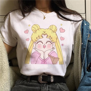 Sailor Moon Ropa Verano top Masculino vintage harajuku 2020