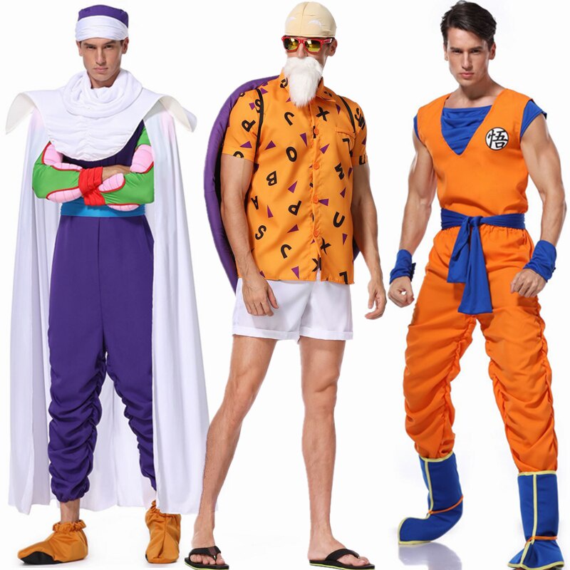 Halloween Adultos Niños Son Goku Disfraz Anime Son Goku Cosplay