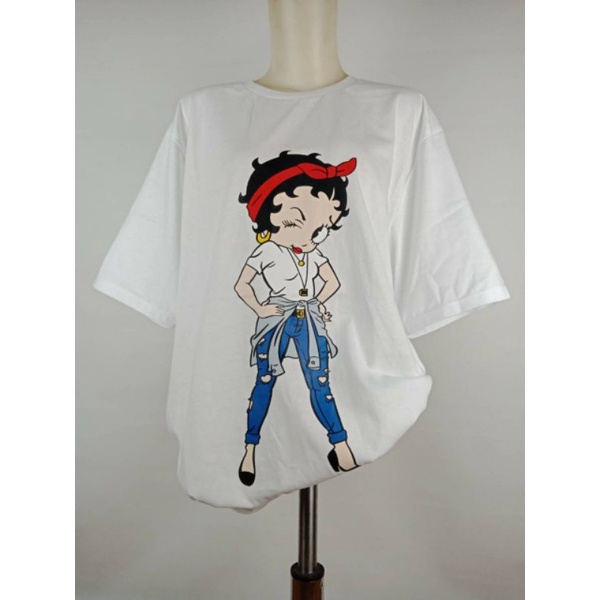Camiseta Betty Boop ropa de mujer Tops