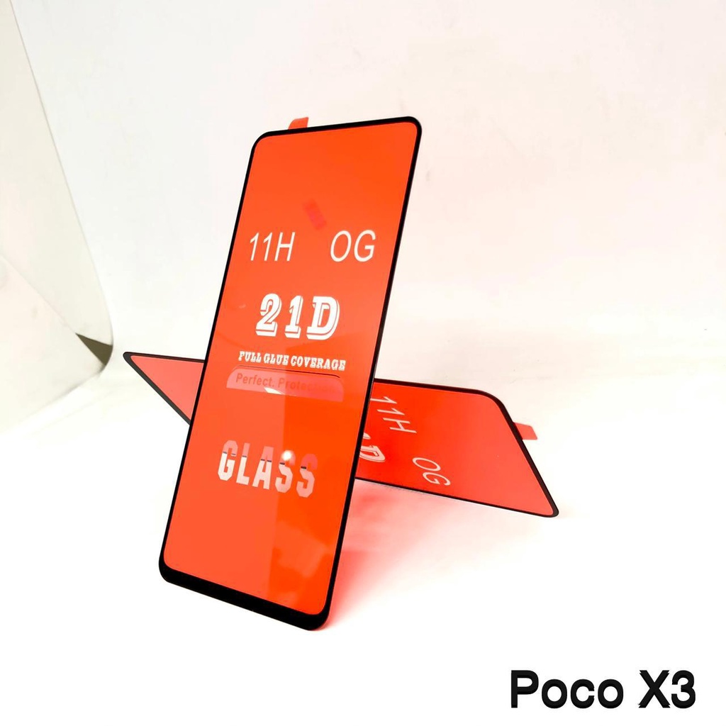 Cristal templado Full Glue 21D para Xiaomi Redmi Note 8 Pro