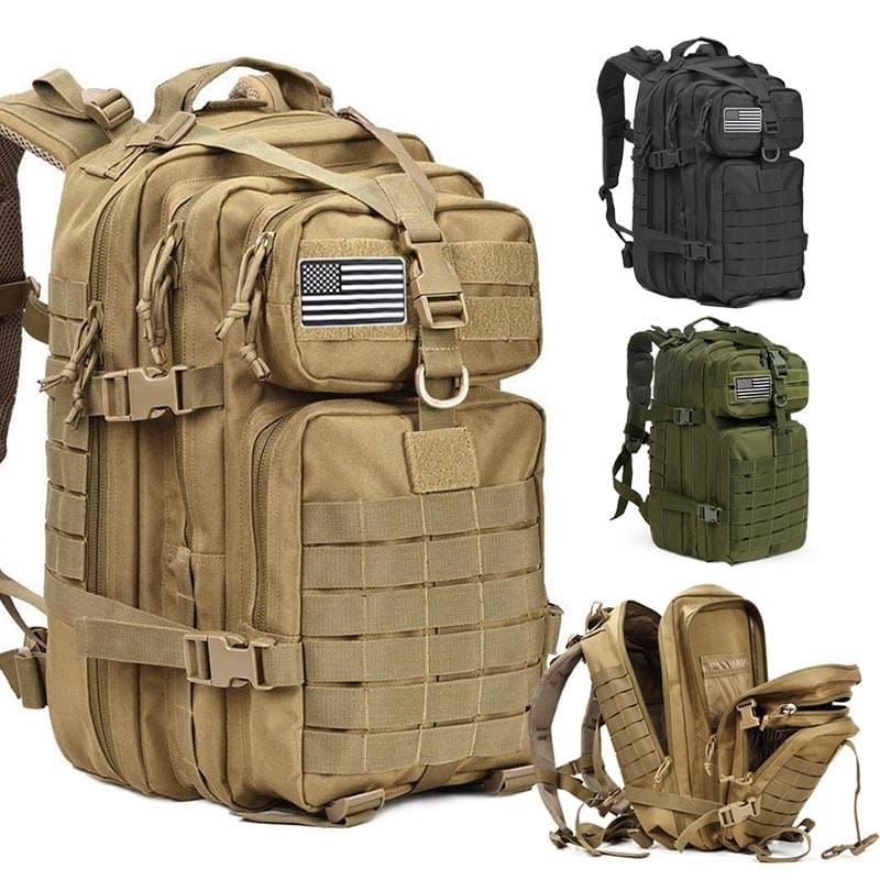 Mochila de baloncesto grande Molle Tactical Militar Mochilas