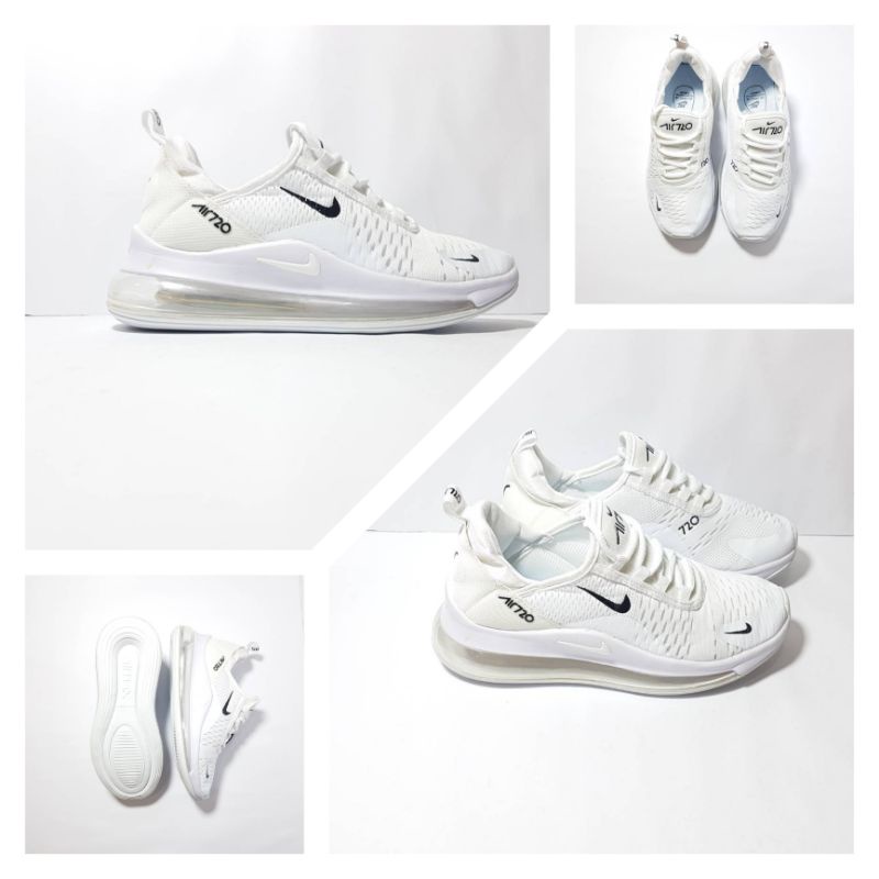 sufrir Tormenta Restringido Nike Air Max 720 blanco l.negro calidad Premium zapatos para niños y niñas  | Shopee Colombia