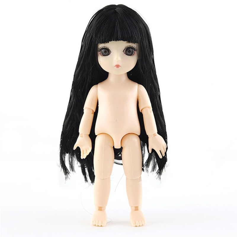 Adollya 112 Bjd Muñeca Desnuda 16 Cm Bola Articulada Giratoria 13 Articulación 3d Ojos Muñecas 3649