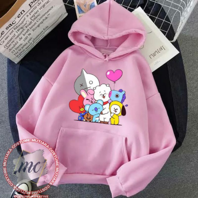 Sudadera su ter ni os BT21 BTS ni os chaqueta