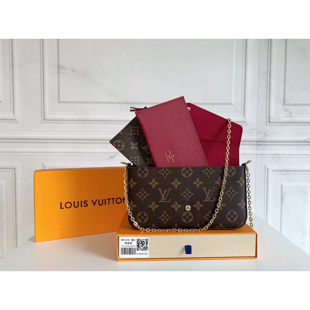 Louis Vuitton Señoras Luis De Bolso/Soporte De Tarjeta/Cartera Para Mujer