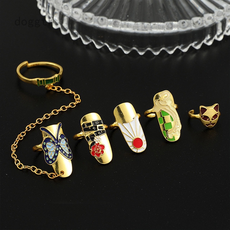 USEN Set De 10 Anillos De Anime Para Cosplay – Ajustables Y De Metal – Ideal Para Fiestas Temáticas, Halloween Y Regalos Para Fans