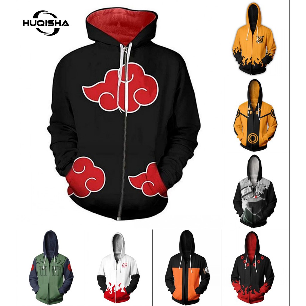 Naruto Shippuden Chamarra De Akatsuki Sudadera Naruto Akatsuki - Main Image