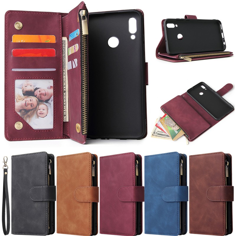 FCAXTIC Cover Per Huawei Nova 5T / Honor 20, Custodia In Pelle PU Per