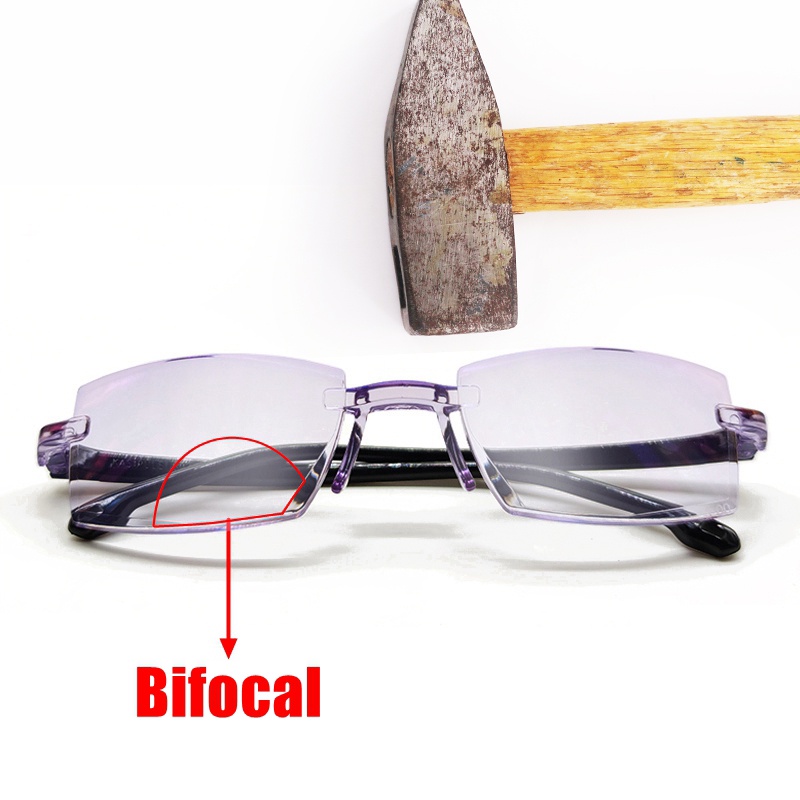 Gafas de lectura bifocales, gafas de sol marrones fotocrómicas, aumento de  0.00/+1.25 para hombres/mujeres