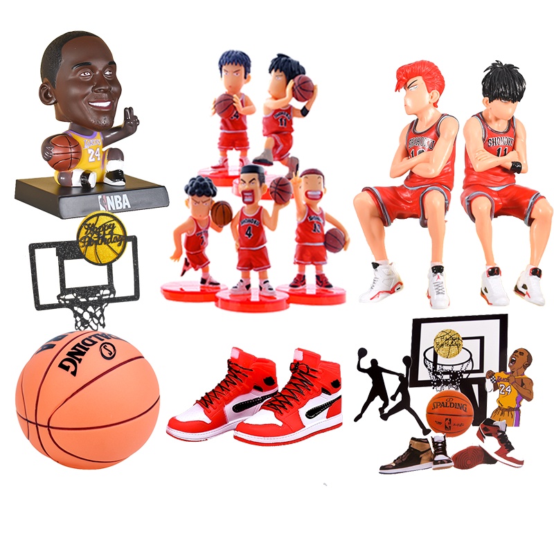 Slam Dunk Figura Juguete Hanamichi Sakuragi Kaede Rukawa Takenori Akagi 5  Unids/set Cake Topper | Shopee Colombia