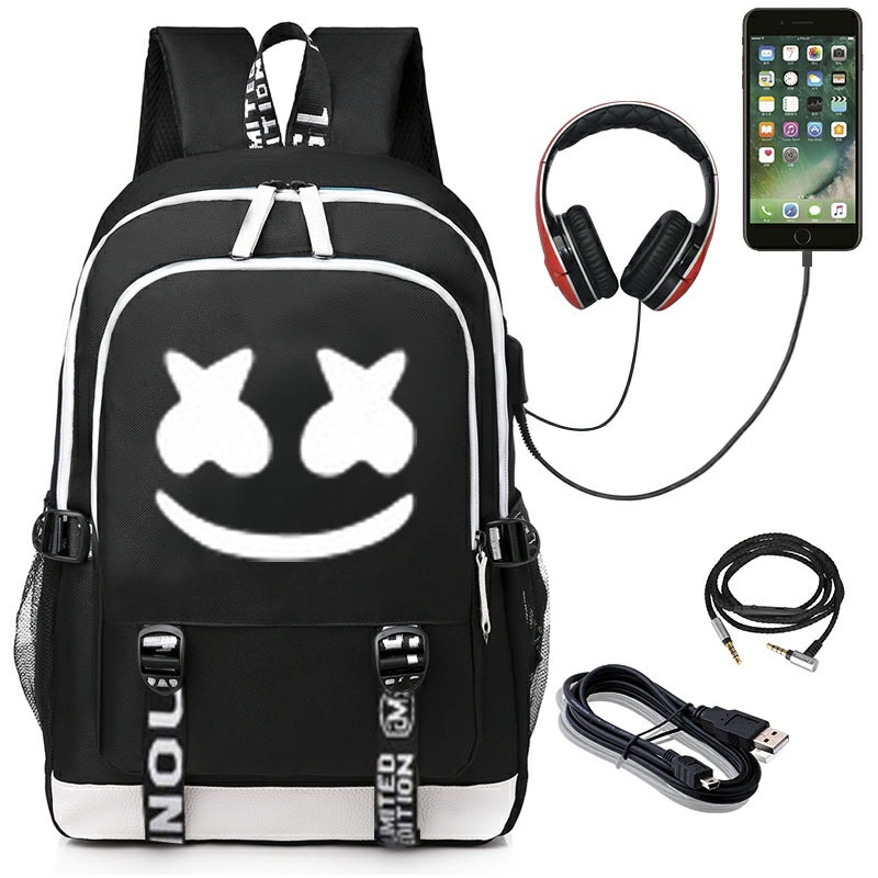 Mochila marshmello con ruedas sale