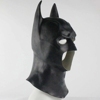 Batman Headgear Máscara Completa Con Cowl The Dark Knight Casco De Látex  Adulto Cosplay Prom Party Props