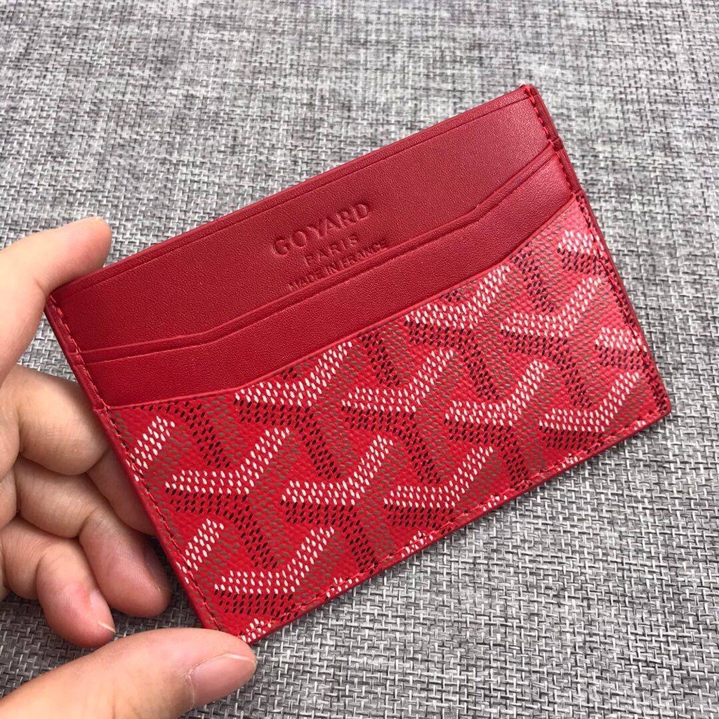Card wallet Goyard Red in Other - 30658881