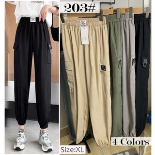 Las mejores ofertas en Pantalones para mujer Jogger talla regular talla L