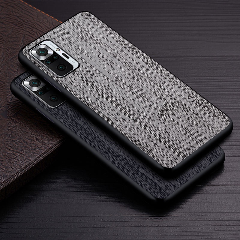 Funda de cuero Xiaomi 12 - Funda a prueba de golpes Patrón de madera