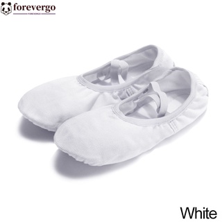 LS Niñas Zapatos De Ballet Profesional Lienzo Suela Blanda Niños Zapatillas  De Baile Mujer Bailarina Yoga Gimnasio