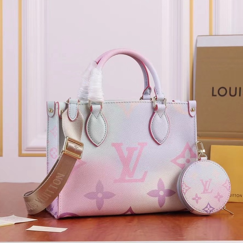 Enviado Con Caja) Auténtico Bolso De Hombro Original Louis Vuitton Nuevo  Cuero Para Mujer