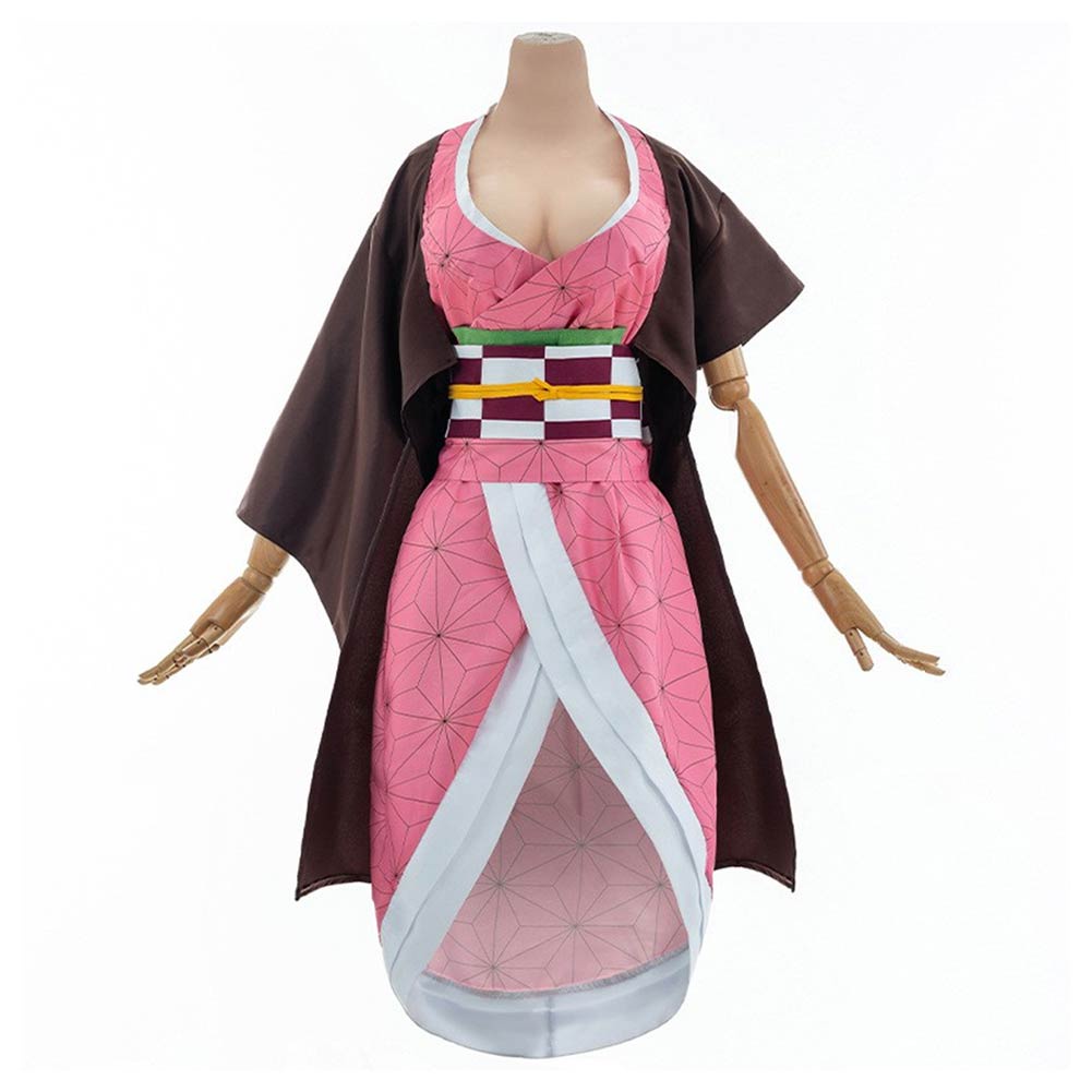 Mowseper Mujeres Demon Slayer Kamado Nezuko Cosplay Disfraz Anime Kimetsu  no Yaiba Carnaval Vestir Uniforme Disfraces Trajes De Fiesta ? XXL | Shopee  Colombia