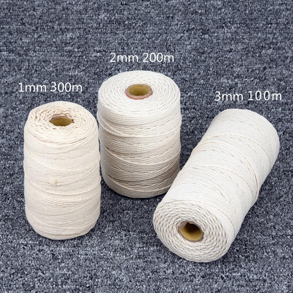 Cuerda de algodón para macrame 3mm