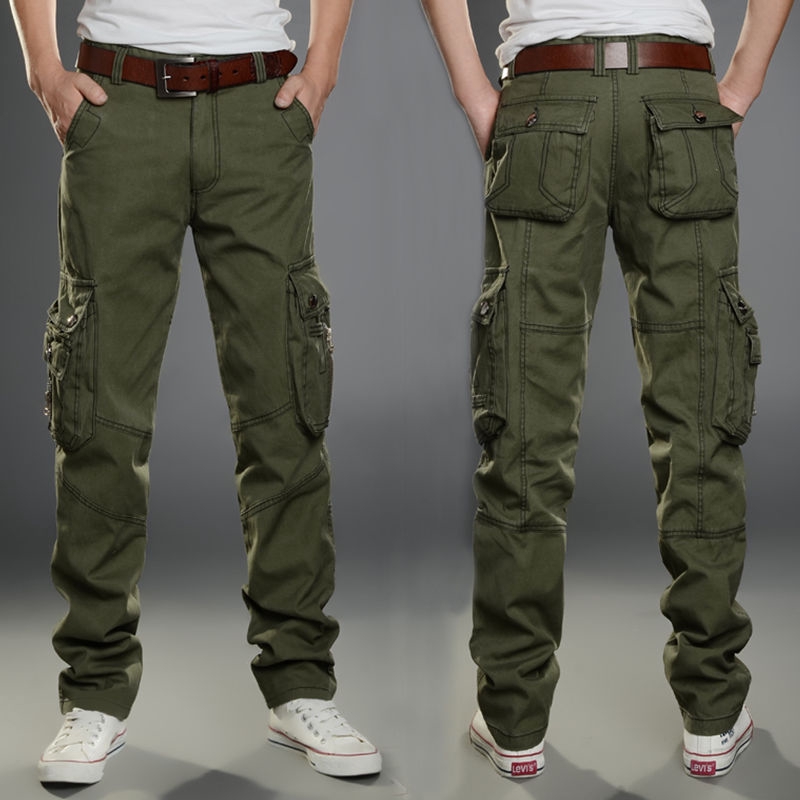 Pantalones tácticos de camuflaje con múltiples bolsillos para hombre,  pantalones de carga impermeables, militares, SWAT, de combate del Ejército,  resistentes al desgaste, para correr - AliExpress