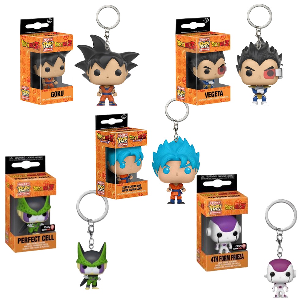 Porte-clés Lumineux Dragon Ball Z Avec Personnage Vegeta - Neuf