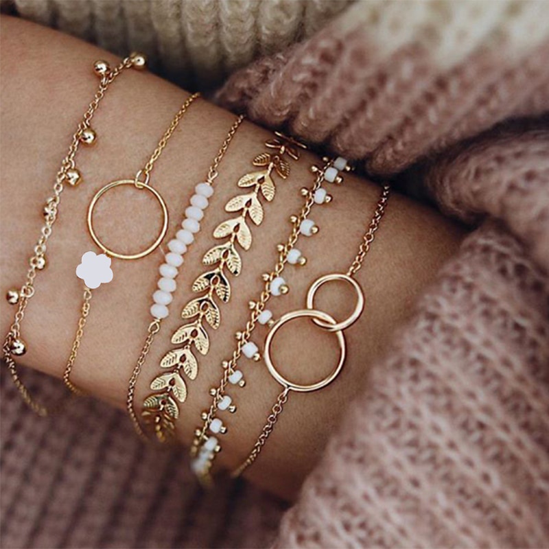 Pulseras de Oro Mujer