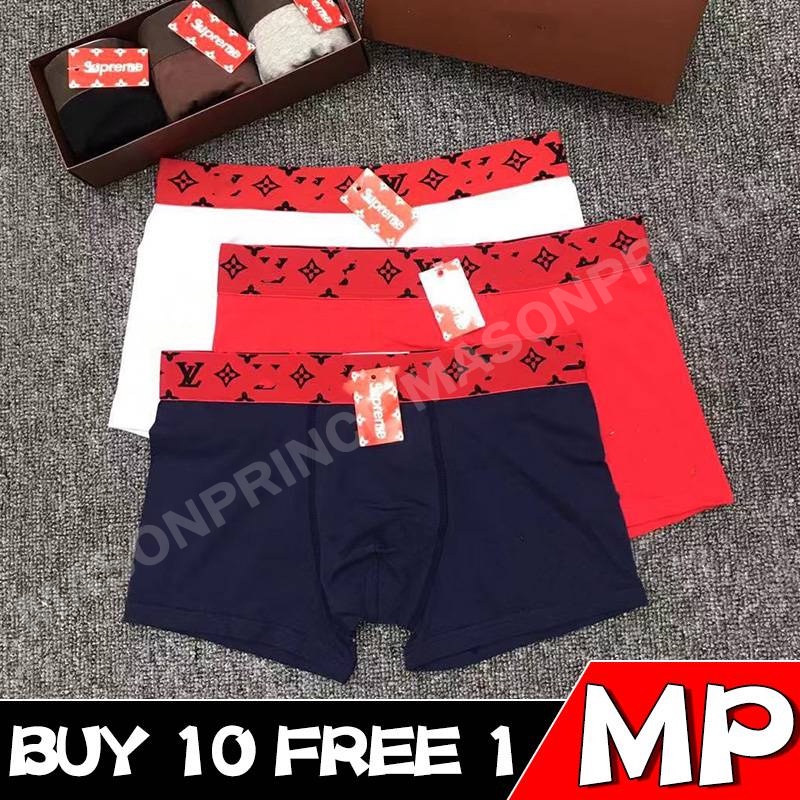 MP LV Ropa Interior Hombre 100 Algod n Breve C modo Roupa ntima Boxer Masculina MPLV002