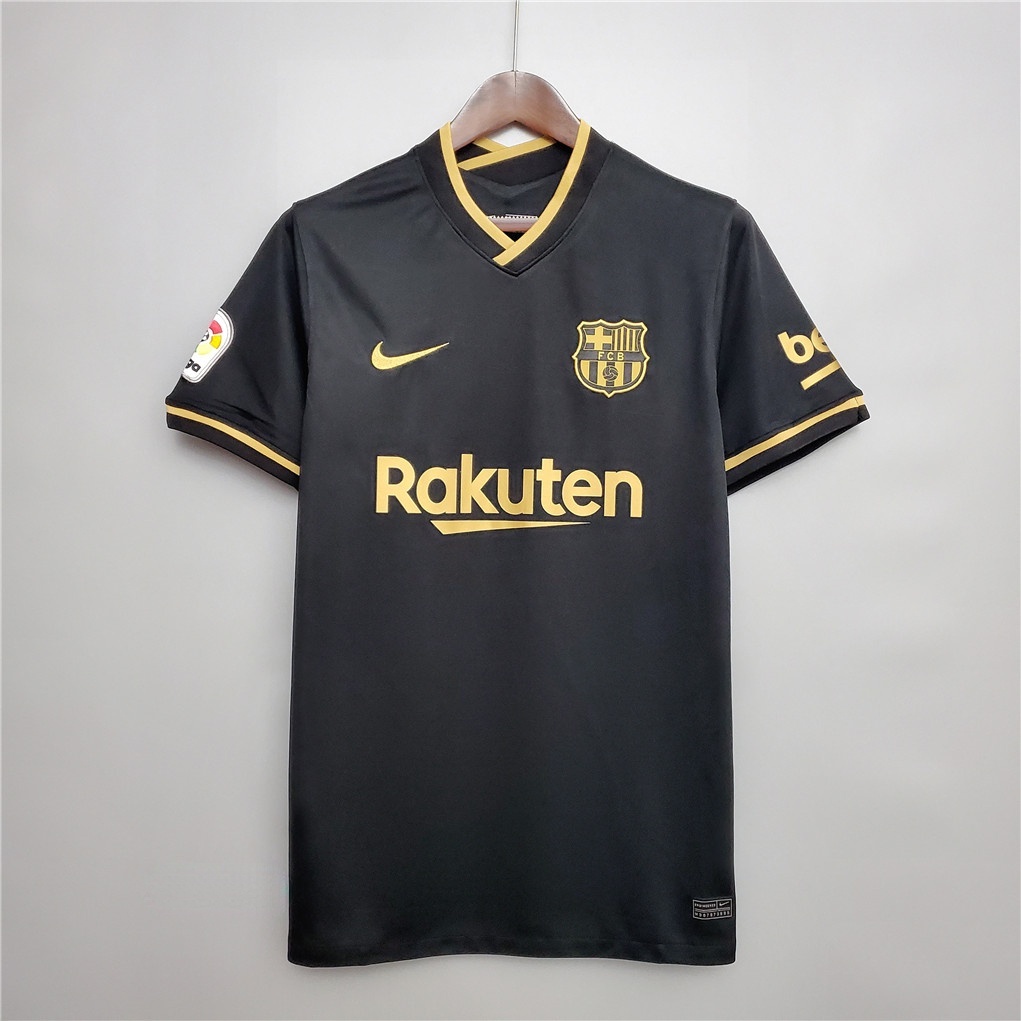 Camiseta De F tbol 20 21 Barcelona II Calidad Negra Tai