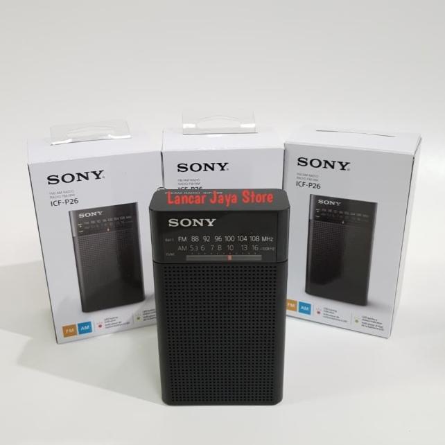 Radio de Bolsillo Sony ICF-P26