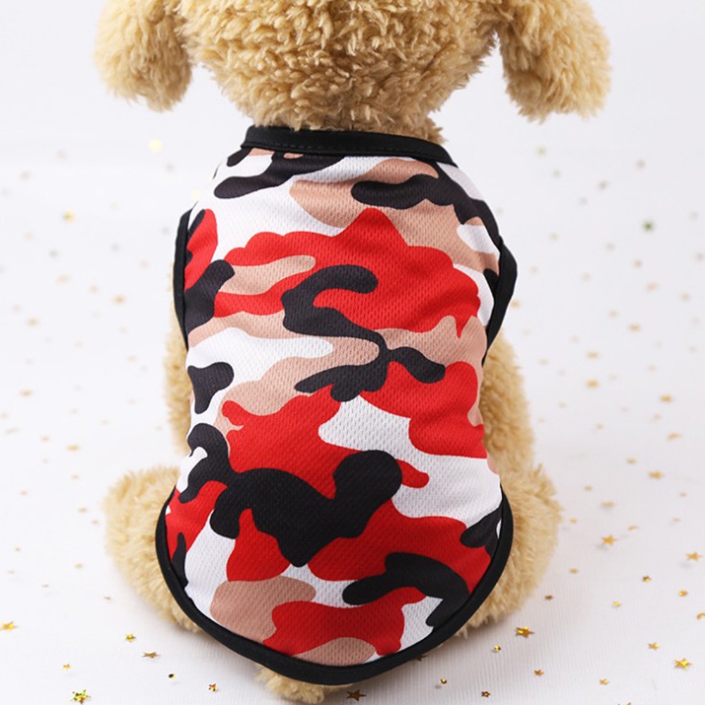Chaleco Perro Camiseta Camuflaje Para Perros Grandes Piezas