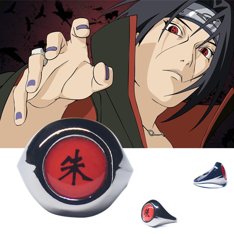 Anillos Akatsuki  Akatsuki, Itachi, Itachi uchiha