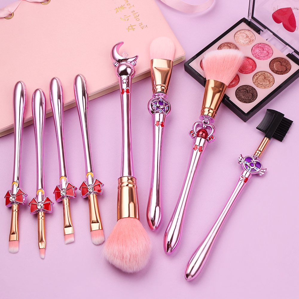 Brochas maquillaje sailor online moon