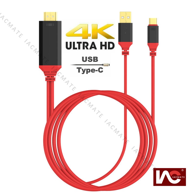 Hd Usb C A Hdmi Cable De Conexión 4k Para Tv Pc Laptop Phone