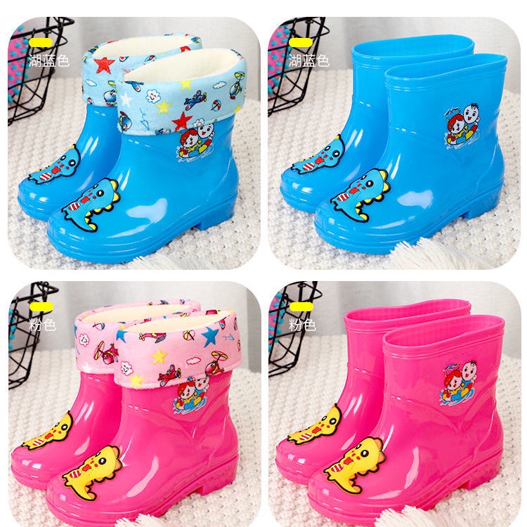 Botas De Agua Infantiles Zorax - Talla EU35 - Color Rosa - Impermeables Y Antideslizantes - Ideales Para Días De Lluvia Y Charcos