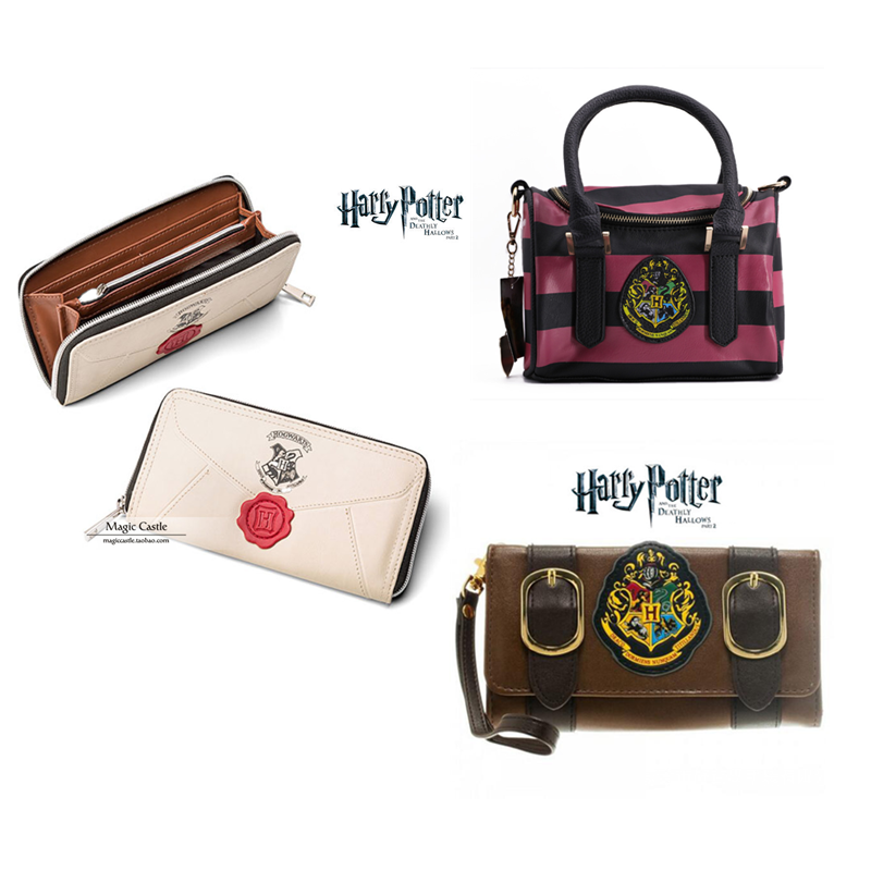 Bolso Bolsa Cartera Harry Potter Hogwarts Mujer