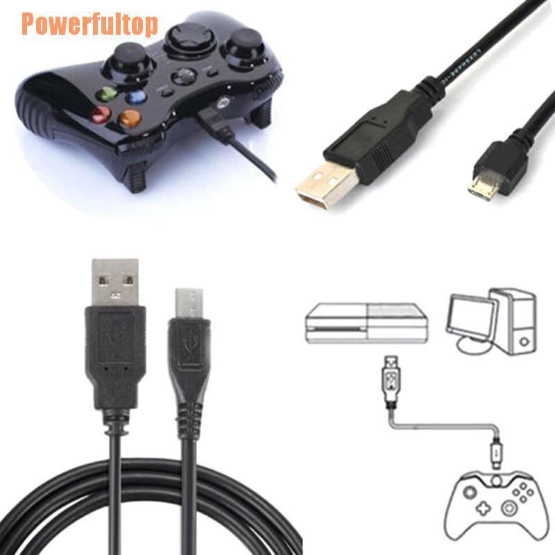 Cable de Carga Dobe para Mando Dualshock 4 Playstation 4 Negro