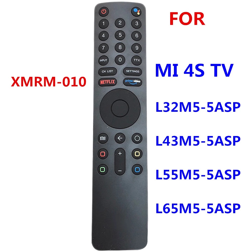 Nuevo XMRM-010 Para MI TV 4s 4k Para xiaomi Mando De Voz Con Asistente ...