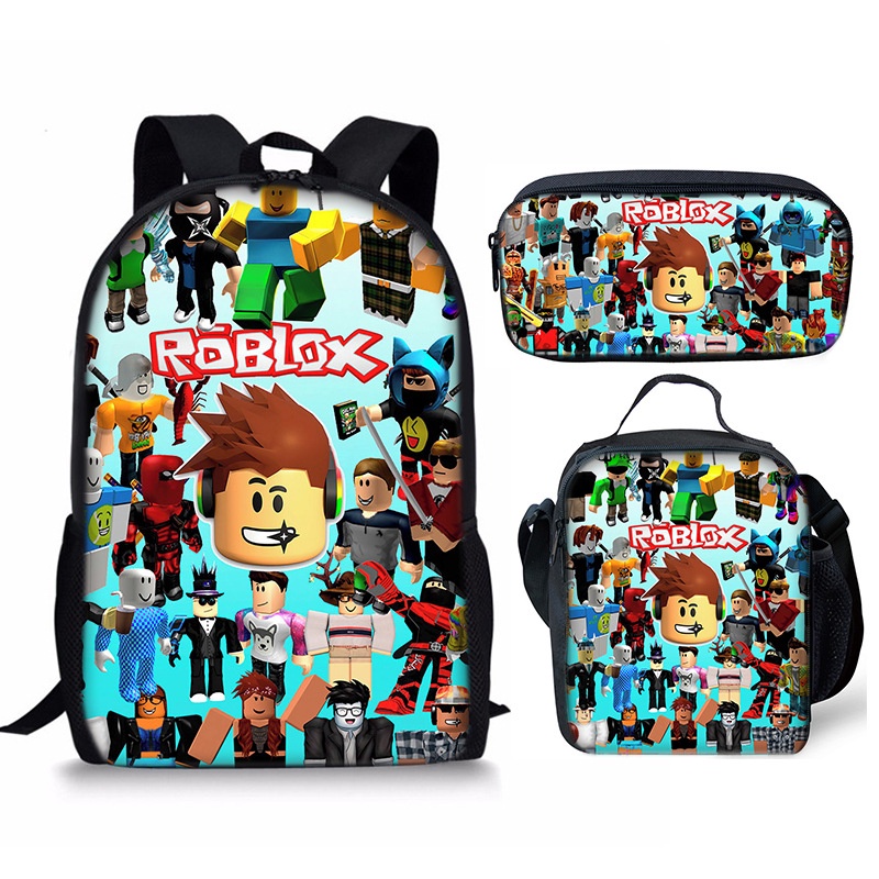 Roblox Jogo Mundo USB De Grande Capacidade Estudante Adolescente Mochila  Masculina - Corre Que Ta Baratinho