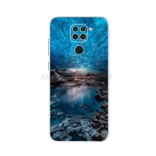 Funda Silicona Azul Turquesa Xiaomi Redmi Note 9S/Note 9 Pro