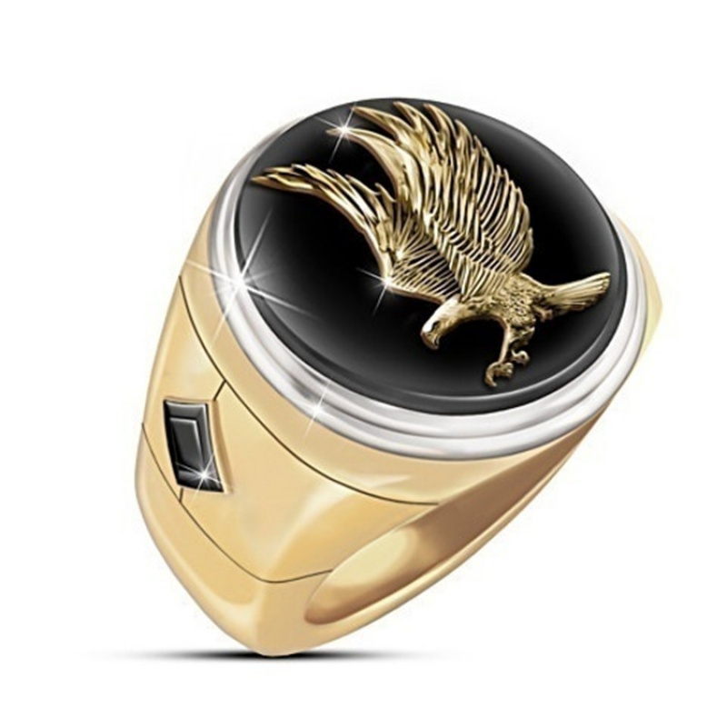 Anillo best sale aguila hombre